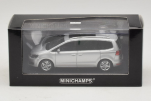 Volkswagen Sharan Argento Minichamps 1:43 400058101 Pressofusione — immagine 5 di 5