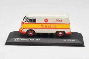 Volkswagen T1 Delivery Van Sinalco Minichamps 1:43 430052204 Pressofusione