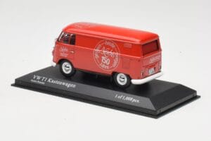 Volkswagen T1 Panel Van Nobis Printen Minichamps 1:43 430052212 Pressofusione — immagine 3 di 4