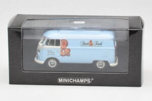 Volkswagen T1 Panel Van Resch & Frisch Minichamps 1:43 430052216 Pressofusione — immagine 4 di 4