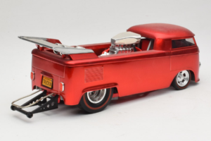 Volkswagen T1 Truck Rosso Hot Wheels 1:18 J2895 Pressofusione — immagine 3 di 8