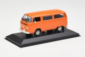 Volkswagen T2 Bus Arancione Minichamps 1:43 400053000 Pressofusione — immagine 2 di 4