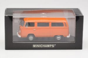 Volkswagen T2 Bus Arancione Minichamps 1:43 400053000 Pressofusione — immagine 4 di 4