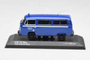 Volkswagen T2 Bus THW Minichamps 1:43 400053094 Pressofusione