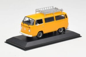 Volkswagen T2 Bus Giallo Minichamps 1:43 400053002 Pressofusione — immagine 2 di 4