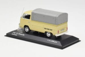 Volkswagen T2 Flatbed Beige Minichamps 1:43 400053204 Pressofusione — immagine 3 di 4