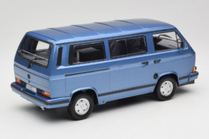 Volkswagen T3 Bluestar Blue Metallic Norev 1:18 188540 Pressofusione — immagine 2 di 6