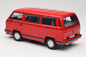 Volkswagen T3 Redstar Rosso Norev 1:18 188542 Pressofusione — immagine 5 di 6