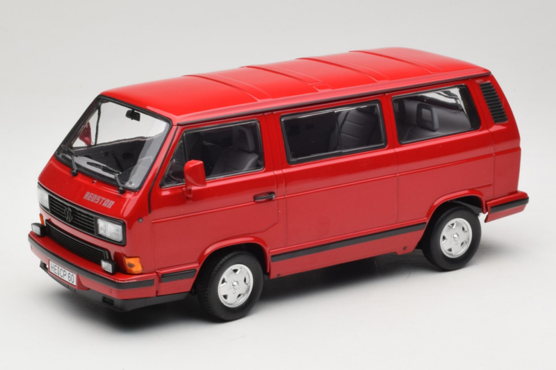 Volkswagen T3 Redstar Rosso Norev 1:18 188542 Pressofusione