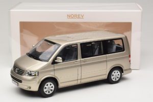 Volkswagen T5 Multivan Beige Metallic Norev 1:18 188602 Pressofusione — immagine 2 di 8