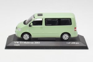 Volkswagen T5 Multivan California Verde Lime Minichamps 1:43 400052201 Pressofusione