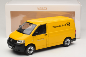 Volkswagen T5 Transporter Deutsche Post Norev 1:18 188617 Pressofusione — immagine 2 di 9