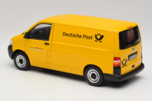 Volkswagen T5 Transporter Deutsche Post Norev 1:18 188617 Pressofusione — immagine 4 di 9