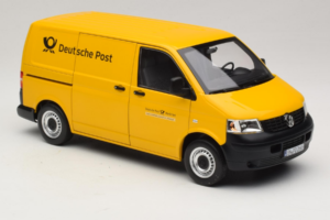 Volkswagen T5 Transporter Deutsche Post Norev 1:18 188617 Pressofusione — immagine 6 di 9