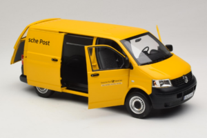 Volkswagen T5 Transporter Deutsche Post Norev 1:18 188617 Pressofusione — immagine 9 di 9