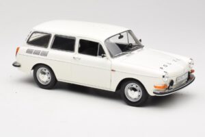Volkswagen Type 3 1600 L Variant Polizia Minichamps 1:18 100051091 Pressofusione — immagine 6 di 8