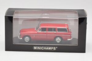 Volvo 121 Amazon Estate Rosso Minichamps 1:43 430171014 Pressofusione — immagine 4 di 4