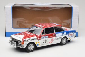 Volvo 142 #29 M. Alen / I. Kivimaki Rally 1000 Lakes 1973 MCG 1:18 MCG18528R Pressofusione — immagine 6 di 6