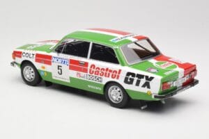 Volvo 142 #5 H. Mikkola / E. Rautanen Rally 1000 Lakes 1973 MCG 1:18 MCG18529R Pressofusione — immagine 5 di 6