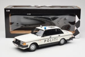 Volvo 240 GL Politi Denmark Minichamps 1:18 155171495 Pressofusione — immagine 6 di 6