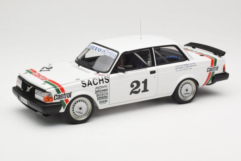 Volvo 240 Turbo #21 P. Stureson DTM Winner Wunstorf 1985 AUTOart 1:18 88592 Pressofusione