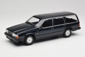 Volvo 740 GL Station Wagon Verde Scuro Metallizzato Minichamps 1:18 155171771 Pressofusione