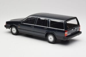 Volvo 740 GL Station Wagon Verde Scuro Metallizzato Minichamps 1:18 155171771 Pressofusione — immagine 5 di 6