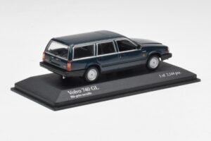 Volvo 740 GL Estate Blu Verde Metallizzato Minichamps 1:43 943171713 Pressofusione — immagine 2 di 4