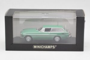 Volvo P1800 ES Verde British Racing Minichamps 1:43 430171671 Pressofusione — immagine 4 di 4
