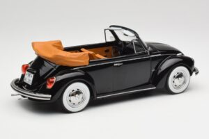 Volkswagen Beetle 1303 Cabriolet Nero Norev 1:18 188533 Pressofusione — immagine 2 di 6