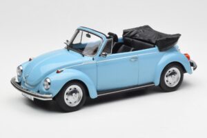 Volkswagen Beetle 1303 Cabriolet Azzurro Norev 1:18 188531 Pressofusione