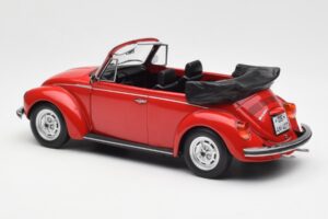 Volkswagen Beetle 1303 Cabriolet Rosso Norev 1:18 188529 Pressofusione — immagine 5 di 6