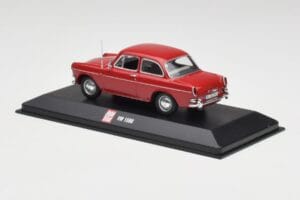 Volkswagen 1500 Ruby Rosso Minichamps 1:43 VW001 Pressofusione — immagine 3 di 4