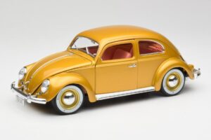 Volkswagen Beetle Oro Bburago 1:18 3361 Pressofusione
