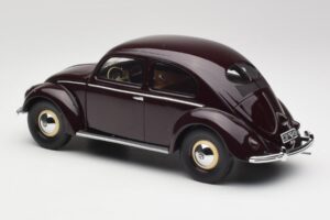 Volkswagen Beetle Ruby Rosso Minichamps 1:18 107054002 Resina — immagine 5 di 6