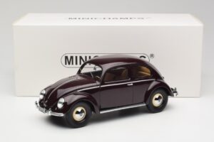 Volkswagen Beetle Ruby Rosso Minichamps 1:18 107054002 Resina — immagine 6 di 6