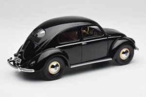 Volkswagen Beetle Type 1 Nero Minichamps 1:18 107054001 Pressofusione — immagine 2 di 6