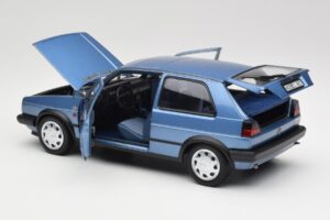 Volkswagen Golf Mk2 10 Million Star Blu Metallizzato Norev 1:18 188562 Pressofusione — immagine 5 di 8