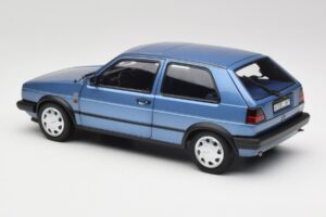 Volkswagen Golf Mk2 10 Million Star Blu Metallizzato Norev 1:18 188562 Pressofusione — immagine 7 di 8