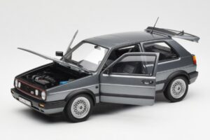 Volkswagen Golf Mk2 GTI Grigio Metallizzato Norev 1:18 188442 Pressofusione — immagine 2 di 8