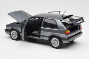 Volkswagen Golf Mk2 GTI Grigio Metallizzato Norev 1:18 188442 Pressofusione — immagine 5 di 8