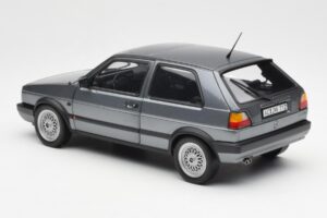 Volkswagen Golf Mk2 GTI Grigio Metallizzato Norev 1:18 188442 Pressofusione — immagine 7 di 8
