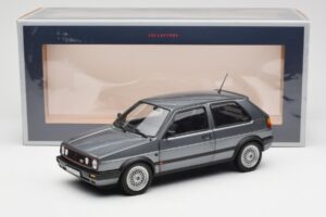 Volkswagen Golf Mk2 GTI Grigio Metallizzato Norev 1:18 188442 Pressofusione — immagine 8 di 8