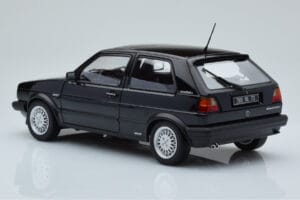 Volkswagen Golf GTI Mk2 Match Nero Norev 1:18 188559 Pressofusione — immagine 7 di 8