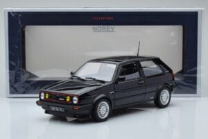 Volkswagen Golf GTI Mk2 Match Nero Norev 1:18 188559 Pressofusione — immagine 8 di 8