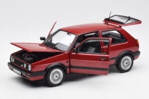 Volkswagen Golf Mk2 GTI Rosso Metallizzato Norev 1:18 188555 Pressofusione — immagine 2 di 8