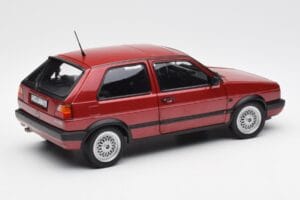 Volkswagen Golf Mk2 GTI Rosso Metallizzato Norev 1:18 188555 Pressofusione — immagine 3 di 8