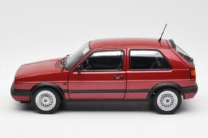 Volkswagen Golf Mk2 GTI Rosso Metallizzato Norev 1:18 188555 Pressofusione — immagine 4 di 8