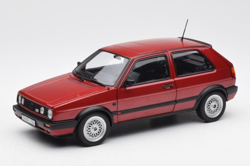 Volkswagen Golf Mk2 GTI Rosso Metallizzato Norev 1:18 188555 Pressofusione