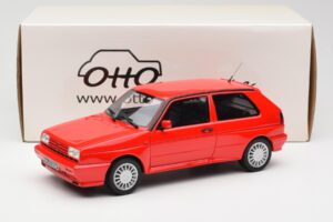 Volkswagen Golf Rallye G60 Mk2 Rosso Otto 1:18 OT541 Resina — immagine 6 di 6